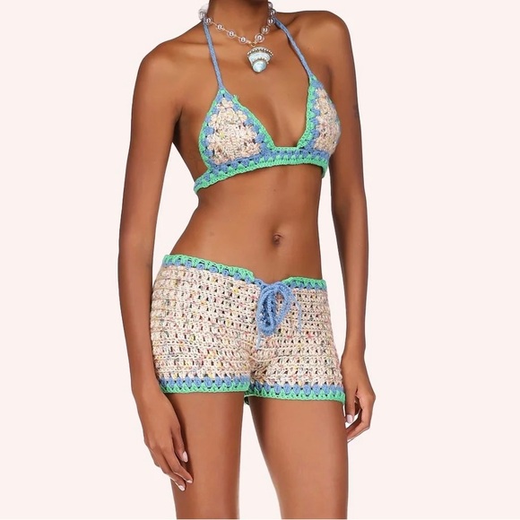 Anna Sui Other - Anna sui crochet bikini top